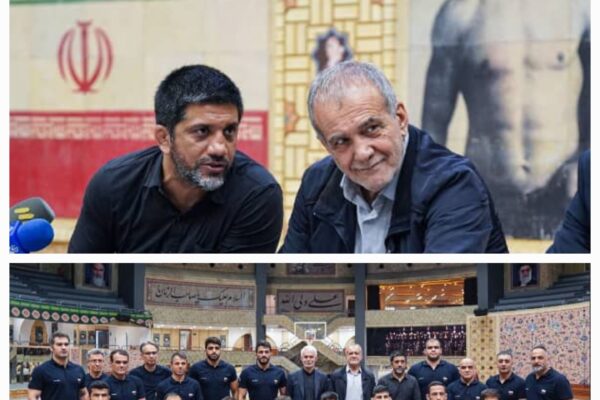حضور چند ساعته دکتر پزشکیان در کمپ تیم‌های ملی کشتی