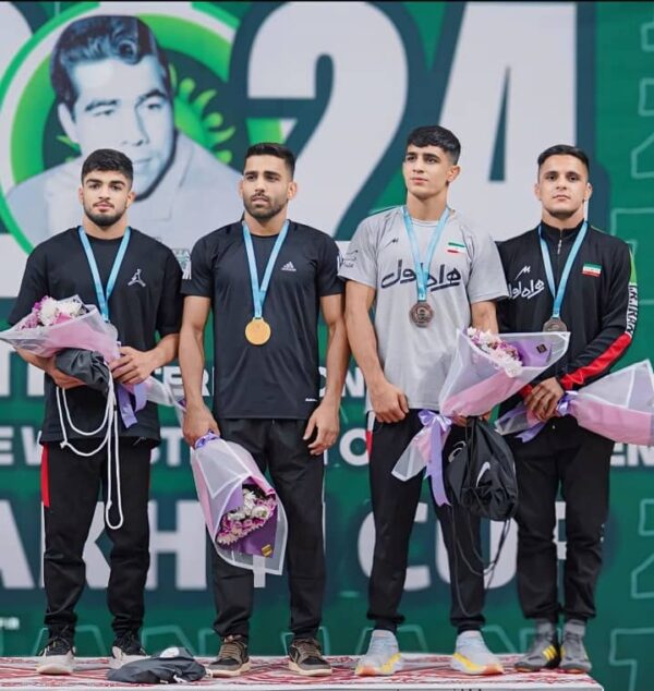 حسام محبی نفر سوم مشترک جام تختی