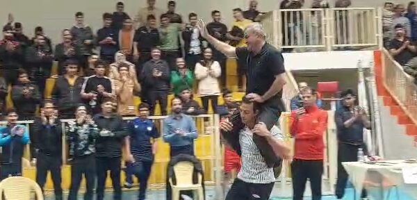 خداحافظی داور پیشکسوت و خوشنام رفسنجانی با تشک